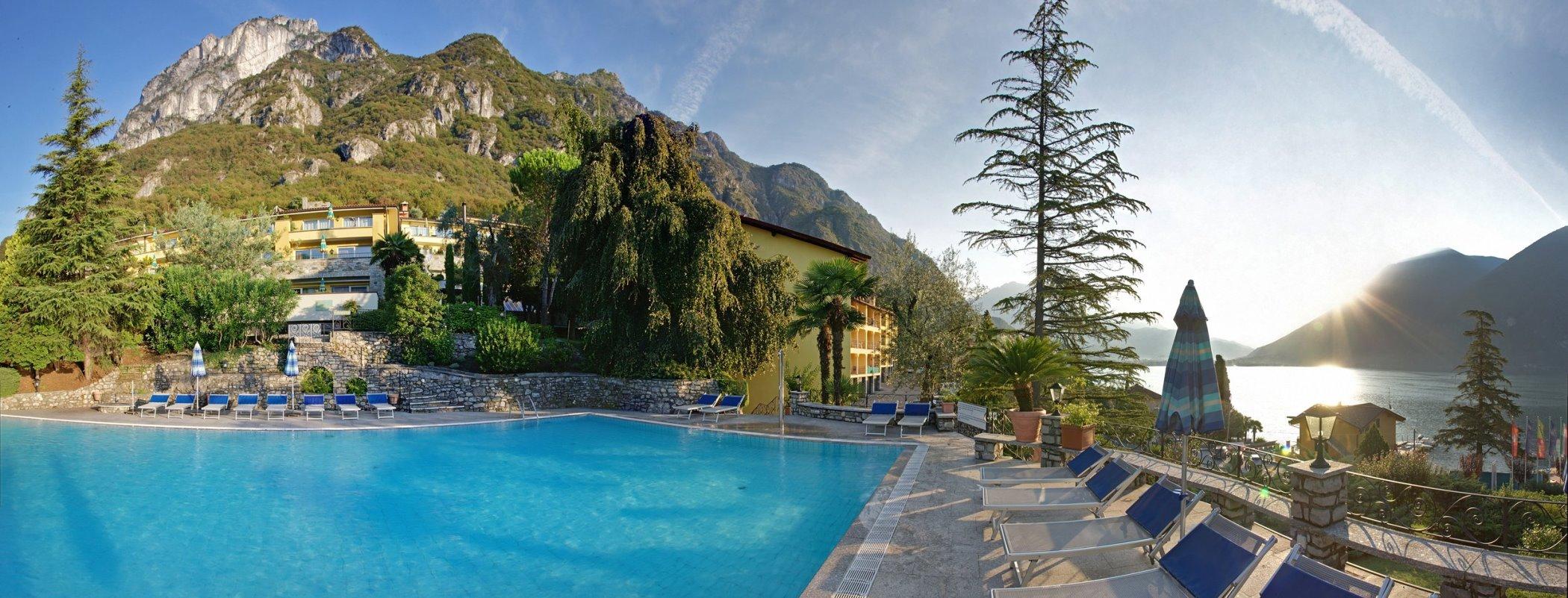 Parco San Marco Lifestyle Beach Resort Porlezza Bagian luar foto