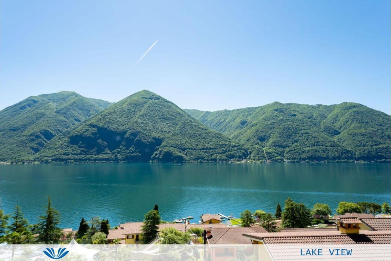 Parco San Marco Lifestyle Beach Resort Porlezza Bagian luar foto