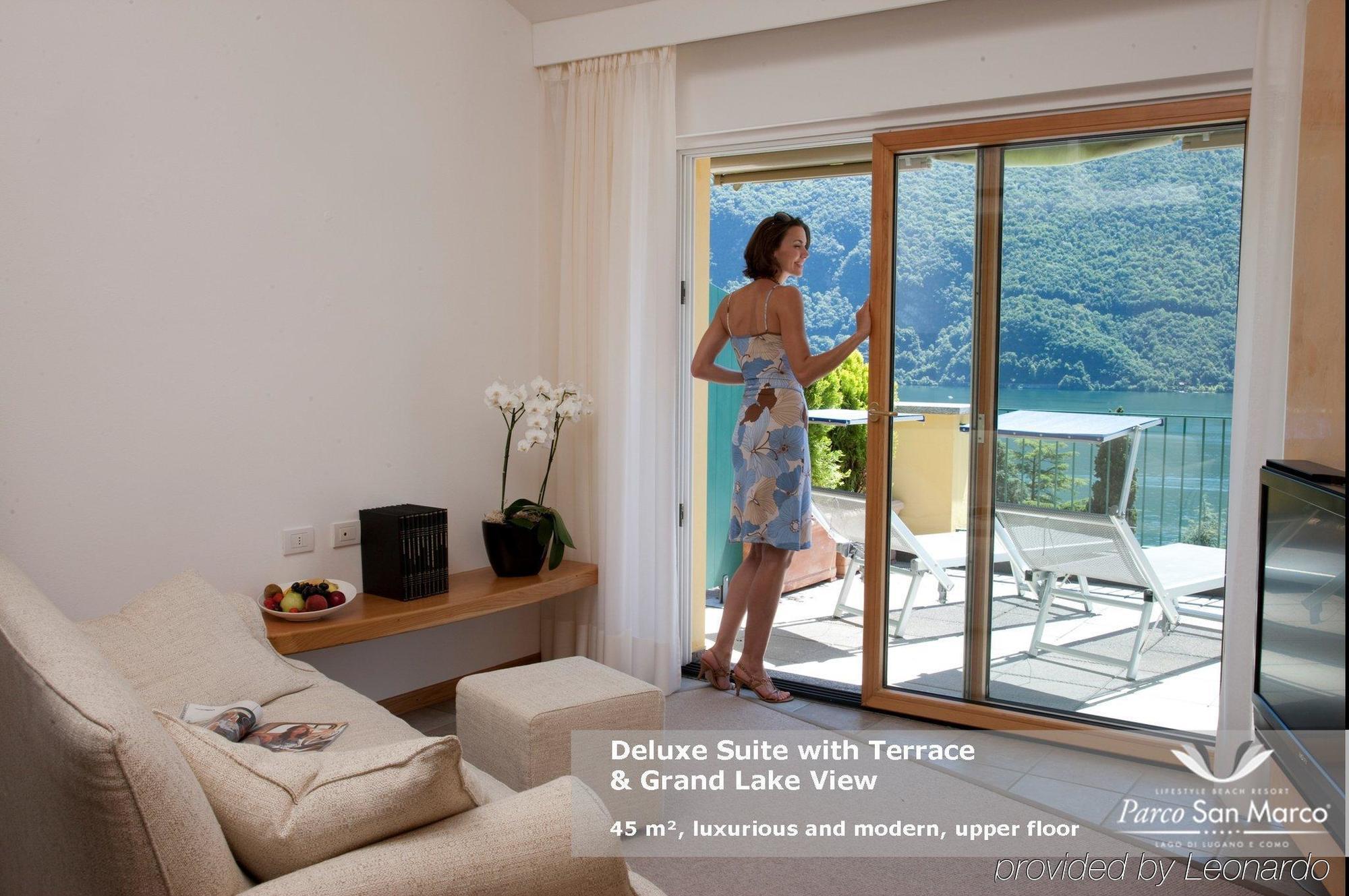Parco San Marco Lifestyle Beach Resort Porlezza Bagian luar foto